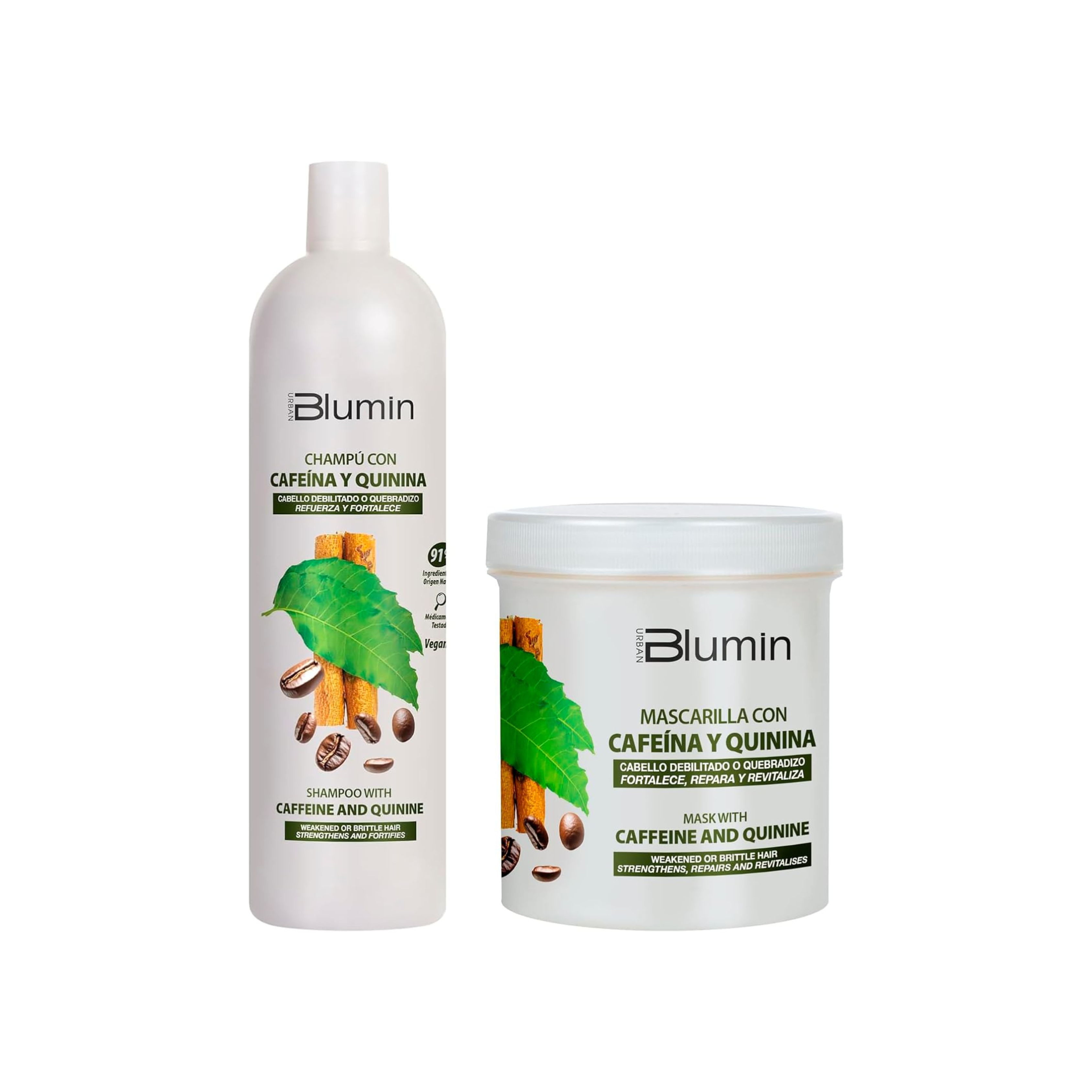 Pack Blumin cafeina y quinina