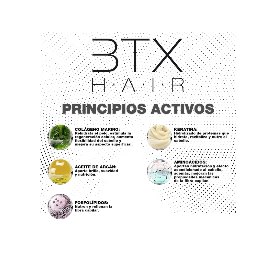 Postquam - Fiber BTX Tratamiento Capilar - Base Potenciadora + Mascarilla Capilar + Serum Capilar