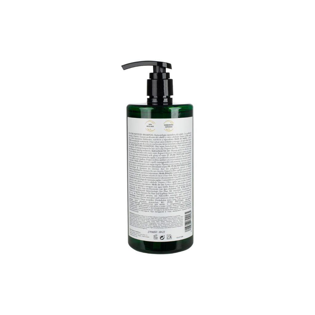 ahe Nature Sulphate-Free Pure Peptides Shampoo with Hair Repairing Biotechnology, 750 ml