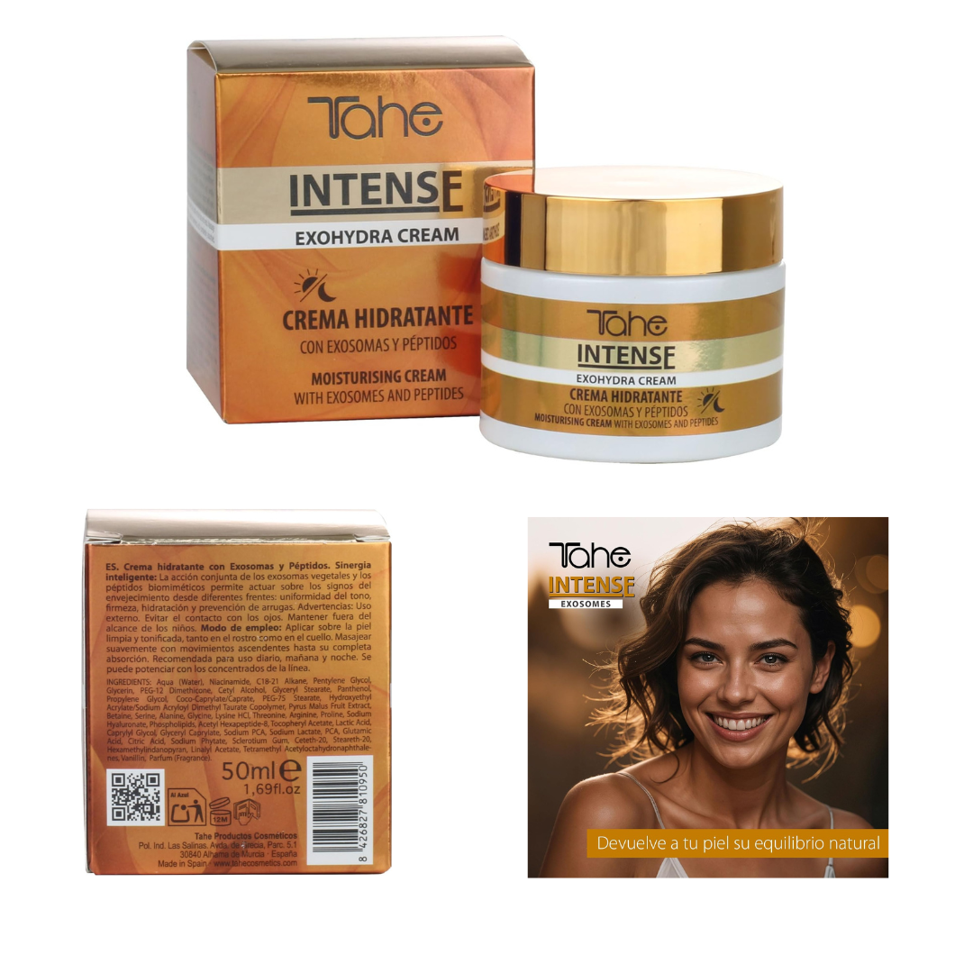 Tahe Intense piel mas luminosa en 7 días con Exosomas y Vitamina C