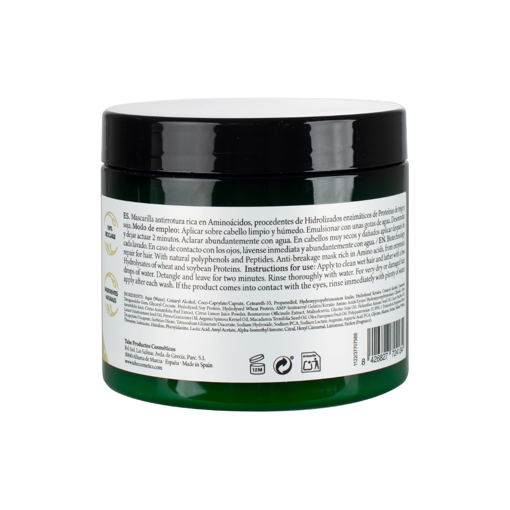 Tahe Nature Anti-breakage Mask Pure Peptides with Natural Polyphenols and Peptides, 400 ml
