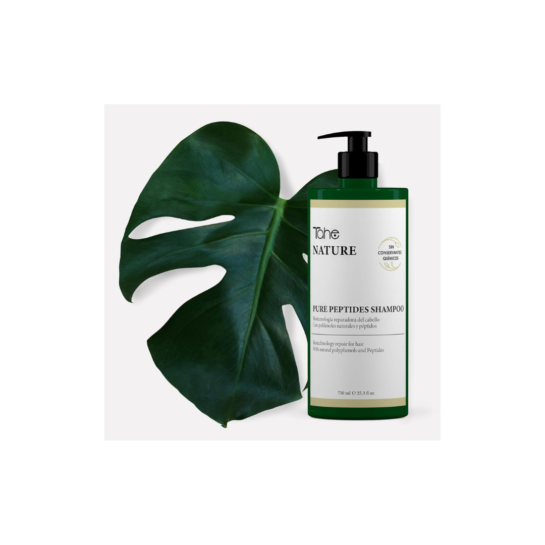 ahe Nature Sulphate-Free Pure Peptides Shampoo with Hair Repairing Biotechnology, 750 ml
