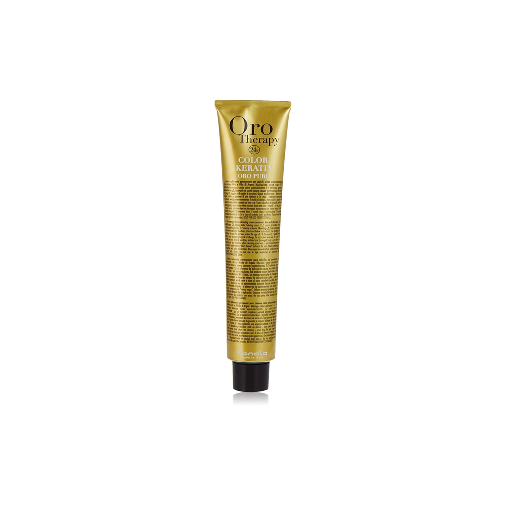 Fanola Oro Therapy 24K Color Keratin – Permanent Ammonia-Free Color Cream 100ml