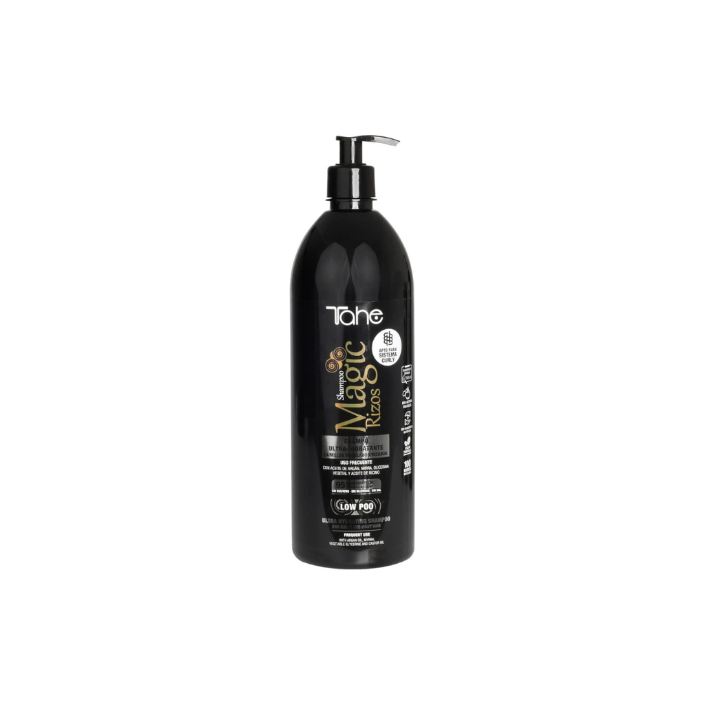 Tahe Magic Curls Ultra Hydrating Shampoo 1000ml + curl activator 500ml