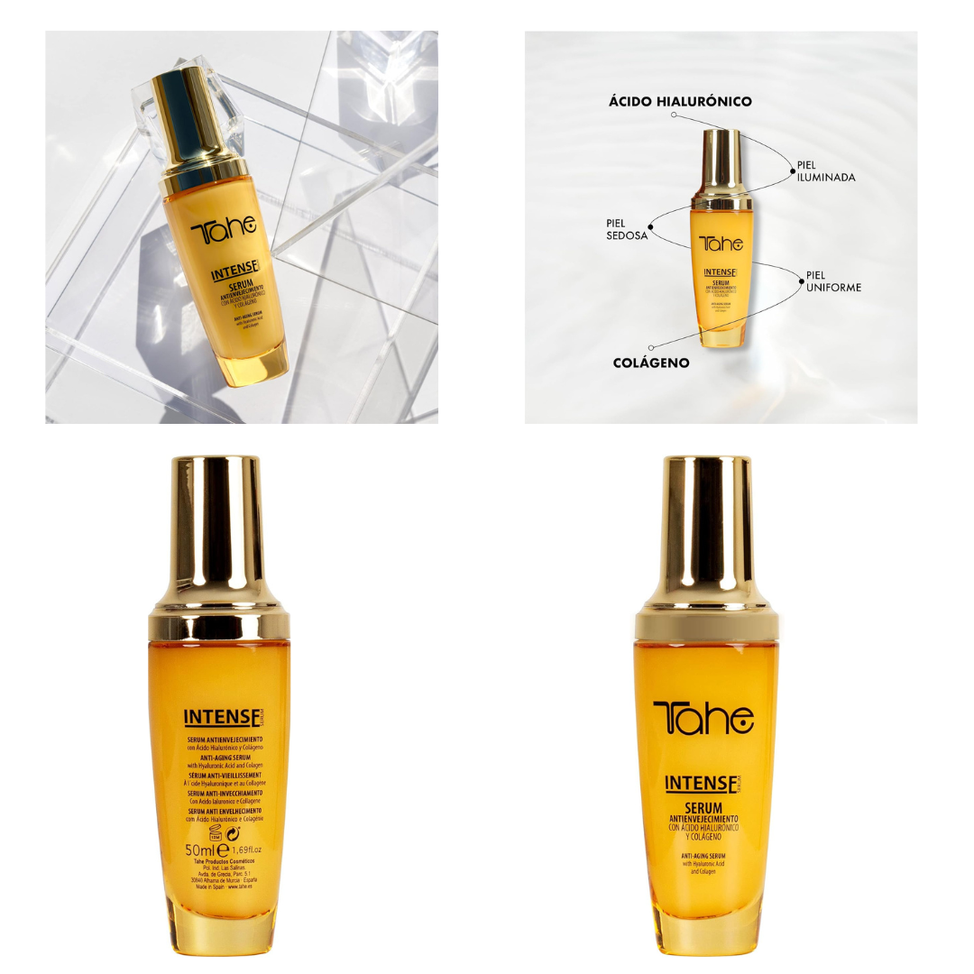 Tahe Intense Serum Antienvejecimiento con Ácido Hialurónico y Colágeno 50ml